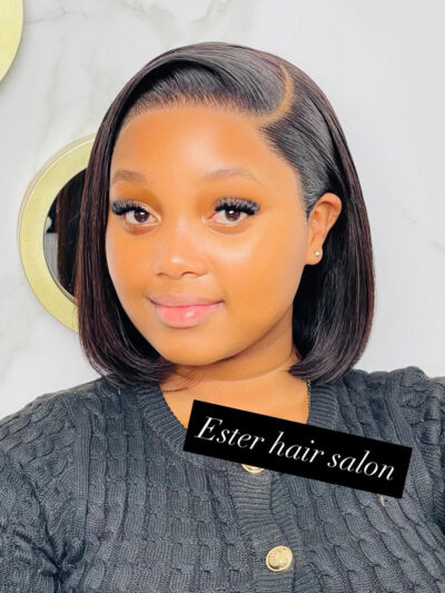 13x6 Lace Frontal Wig Human Hair Bob Wigs