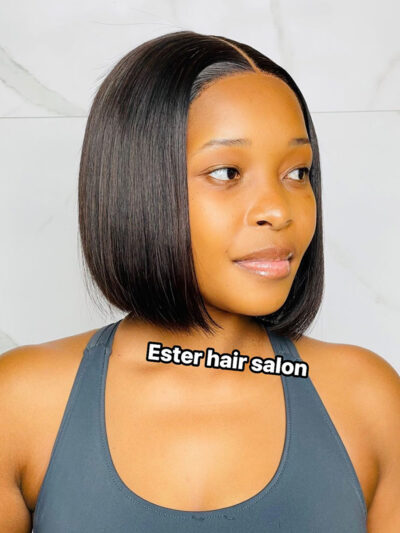 5x5 Bob Wig 200% Density Human Hair Wigs