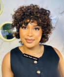 Ombre 1b/30 Capless Wig Curly Texture Wigs