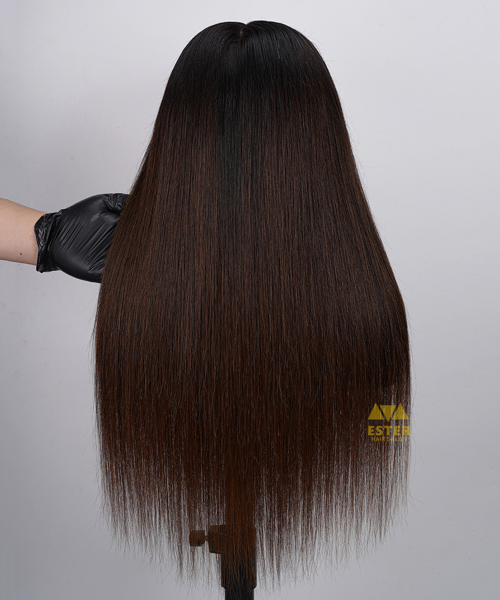 13x6 Lace Wig T1b4 Virgin Human Hair - Image 7