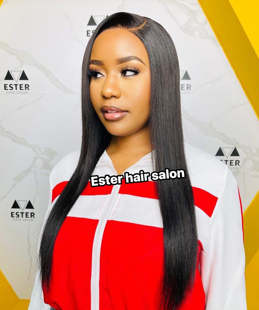 4x4 Lace Closure Wig Virgin Human Hair - Image 2