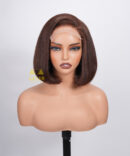 5X5 Straight Bob Human Hair Wig #4