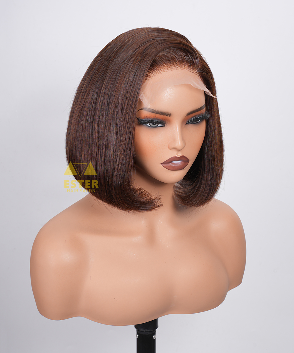 5X5 Straight Bob Human Hair Wig #4 - Image 3