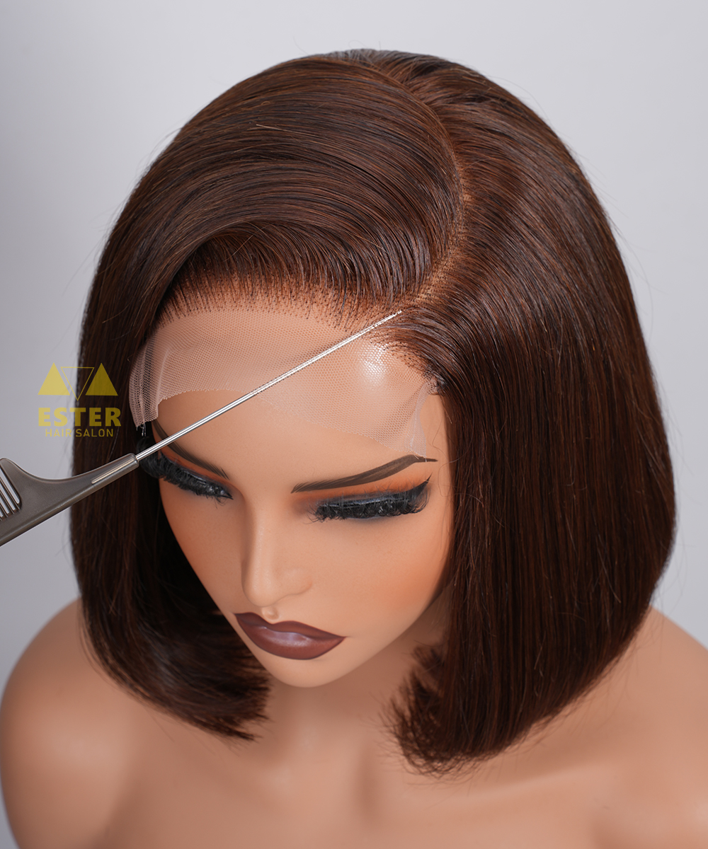 5X5 Straight Bob Human Hair Wig #4 - Image 5