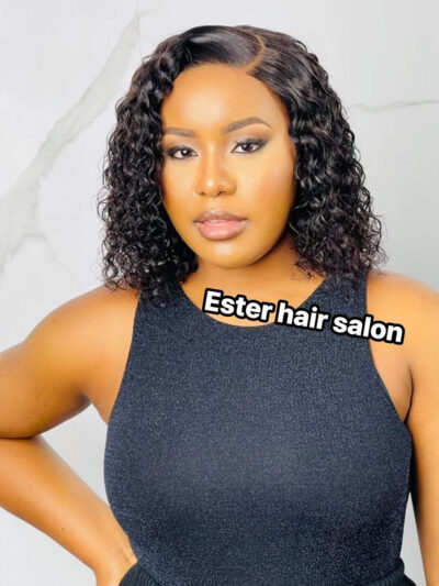 Deep Curly 5x5 Closure Wig Human Hair