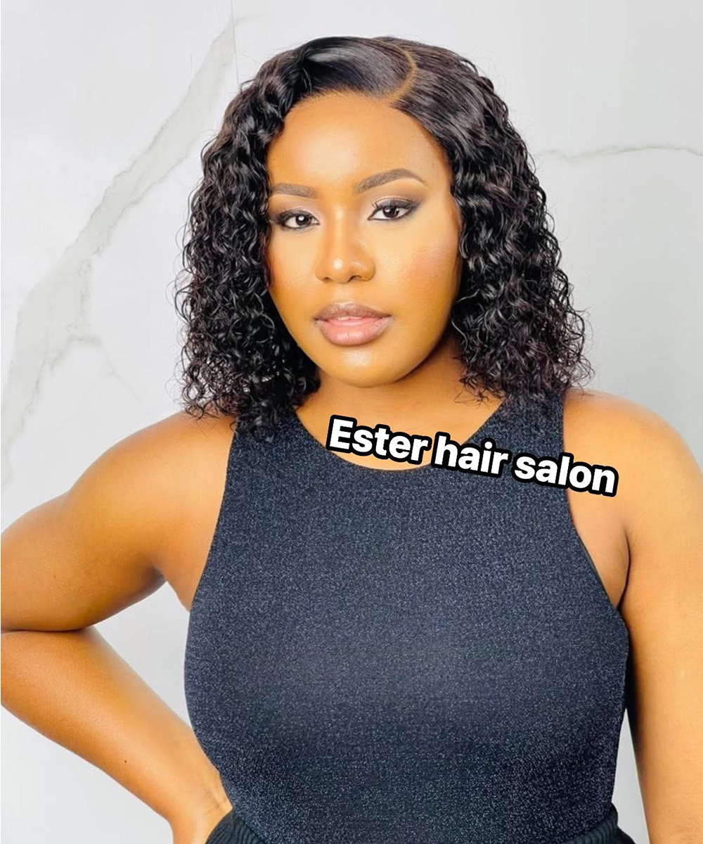 Deep Curly 5x5 Closure Wig Human Hair