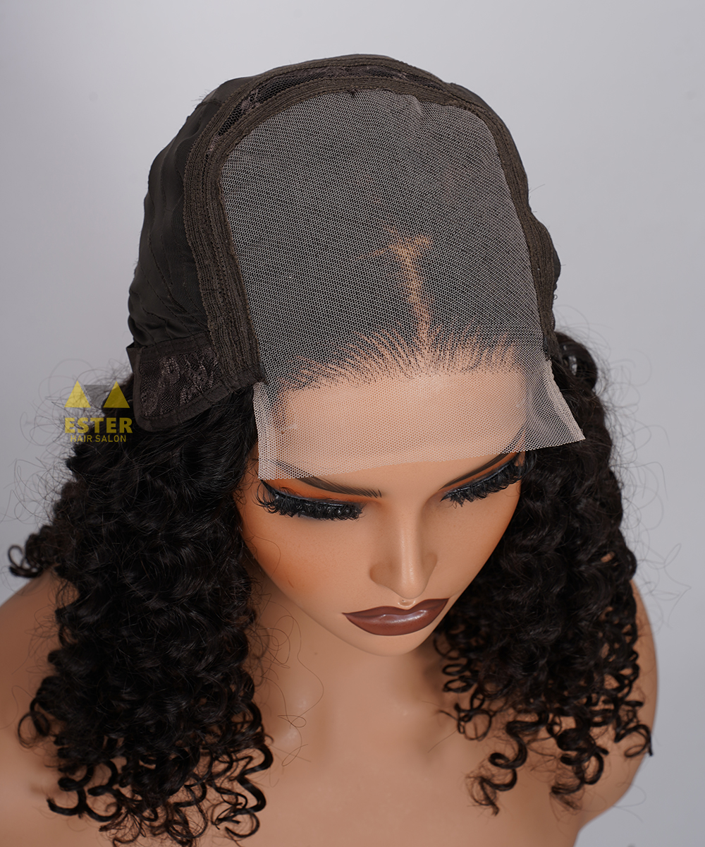 Deep Curly 5x5 Closure Wig Human Hair - Image 9