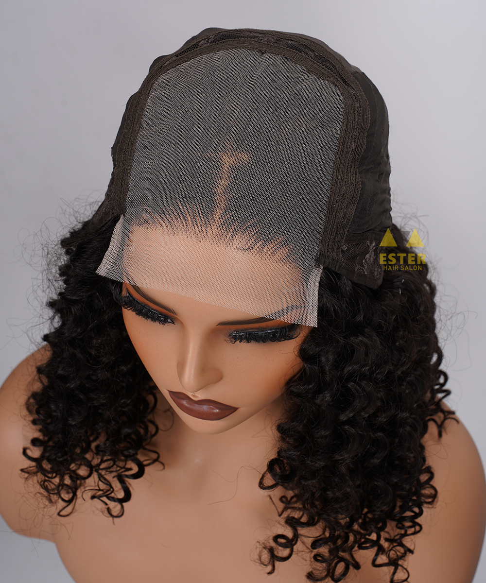 Deep Curly 5x5 Closure Wig Human Hair - Image 8
