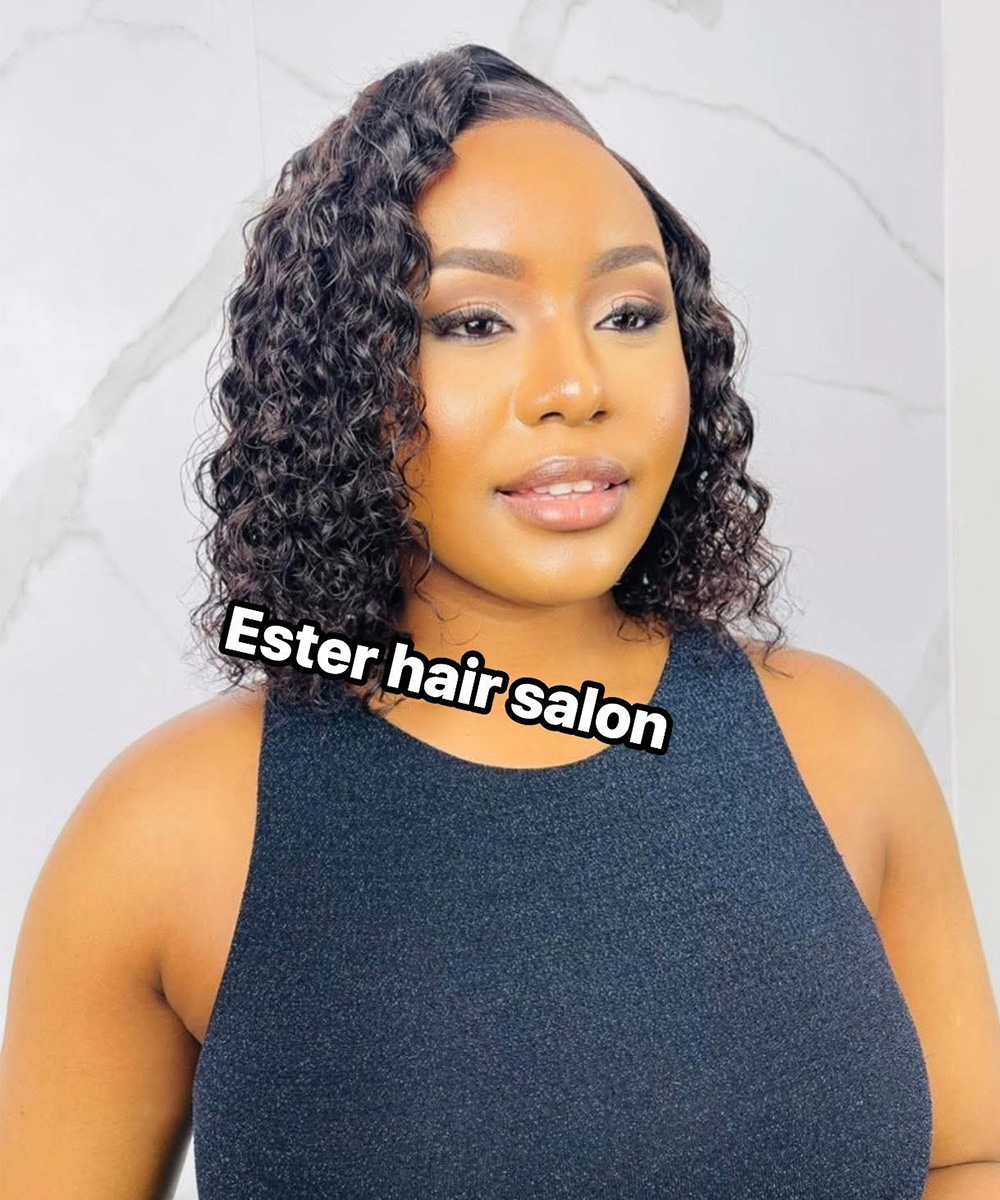 Deep Curly 5x5 Closure Wig Human Hair - Image 2