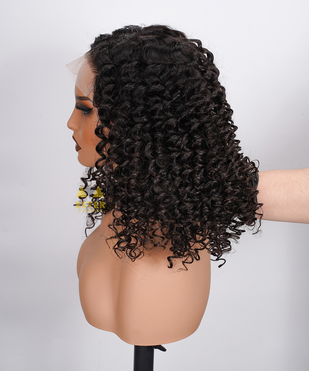 Deep Curly 5x5 Closure Wig Human Hair - Image 5