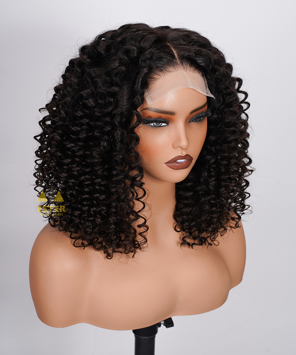 Deep Curly 5x5 Closure Wig Human Hair - Image 2