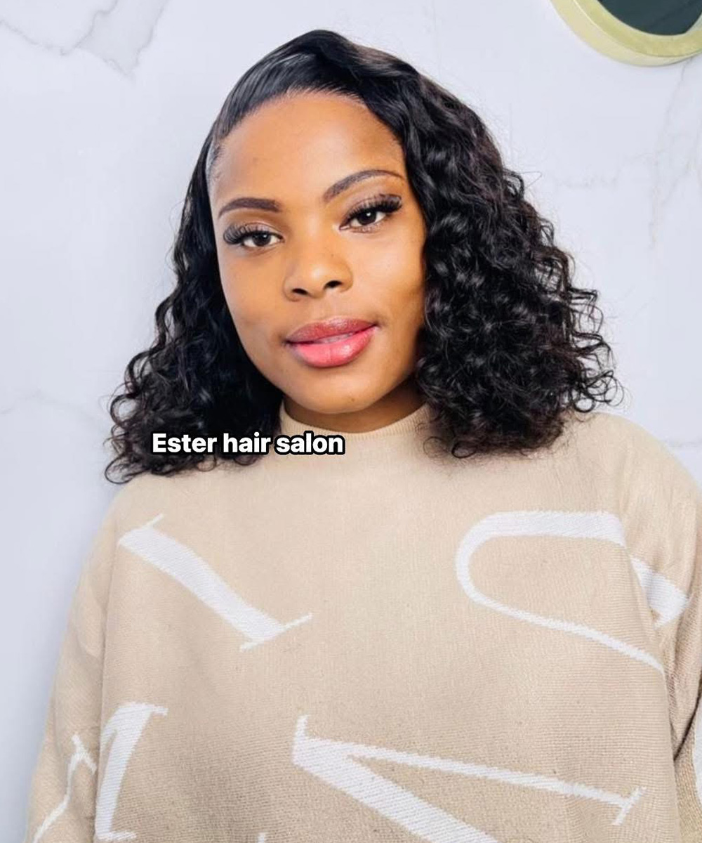 Deep Curly Wig 13x4 Glueless Lace Wig - Image 2