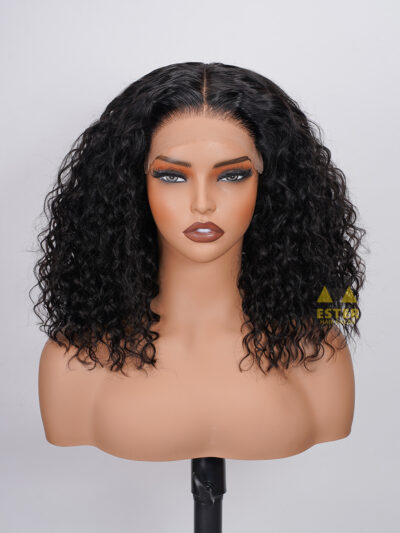 Deep Curly Wigs 5x5 Preplucked Wig