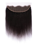 13X4 Kinky Straight Frontal 100% Raw Hair