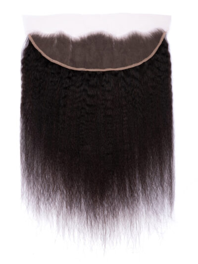 13X4 Kinky Straight Frontal 100% Raw Hair
