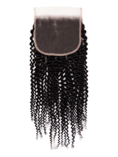 5X5 Kinky Curly Lace Closure Light Brown Lace