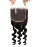 5X5 Loose Deep Wave Lace Closure 100% Raw Hair